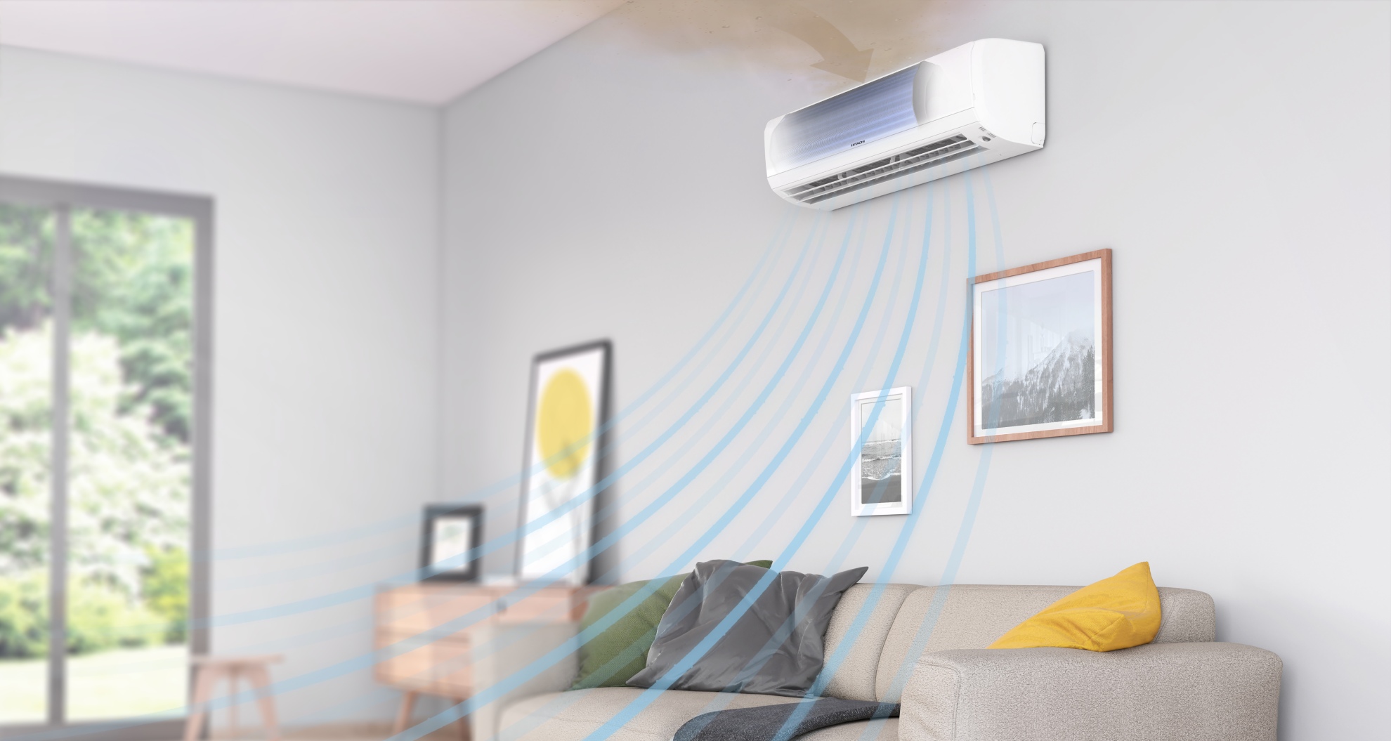 Filter für Klimaanlagen im Gebäude