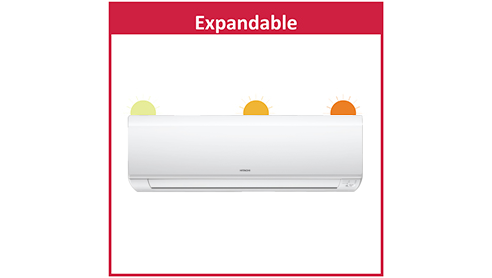 hitachi expandable inverter ac