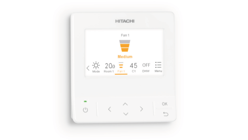 PC-ARFH2E LCD Controller for Yutaki Heat Pumps | Hitachi Cooling 